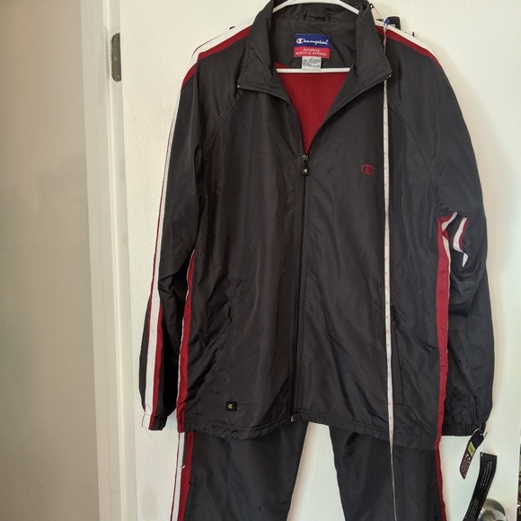 champion men's warm up suits